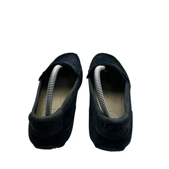 UGG Henrick Men’s Blue Leather Driving Loafers Size 9 US Slip-On Comfort Shoes - Picture 9 of 9